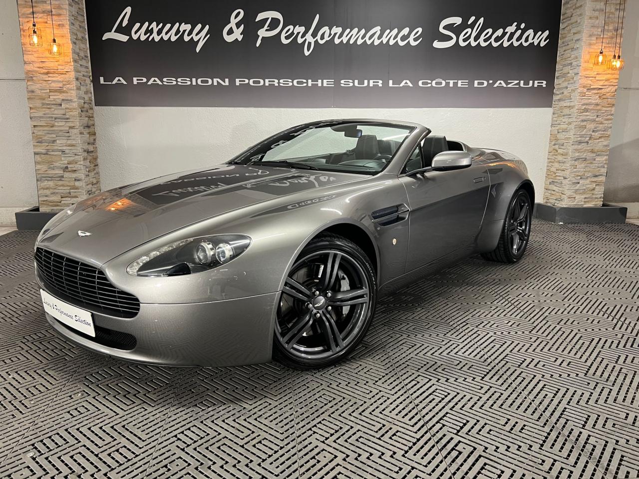 ASTON MARTIN-VANTAGE-Phase 2 Roadster Volante Cabriolet 4.7 V8 426ch - Origine France  - Suivie concession 