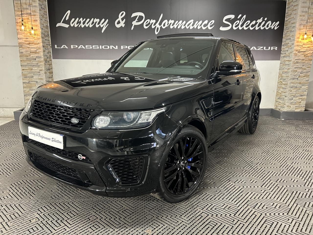 LAND ROVER-RANGE ROVER SPORT-SVR 5.0 V8 Supercharged 550ch - 1°main - 79000km - Suivi complet LR - Nombreuses options